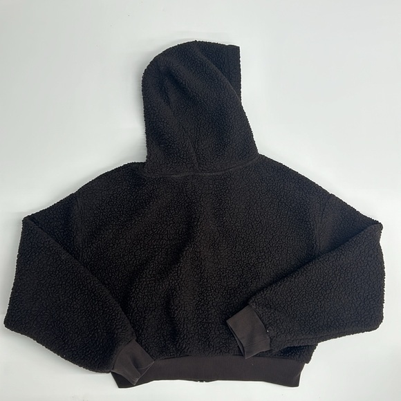 SKIMS Teddy black zip hoodie size S - Picture 4 of 4